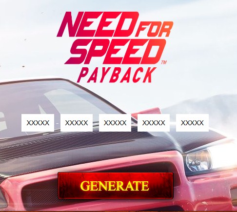need for speed payback serial key cd key pc mac xbox